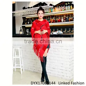 2017 Hot Sale New Fashion Why do Mexicans Wear Ponchos For Winter thumbnail-1