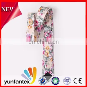 2016 Wholesale 100 Cotton Skinny Neckties for Handsome Men thumbnail-4
