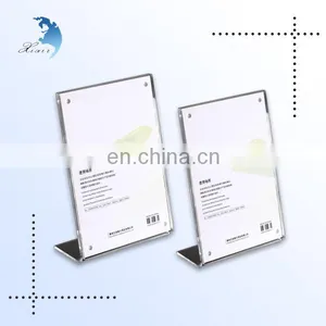 Fashion Table L Shaped Acrylic Notice Board For Hotel thumbnail-1