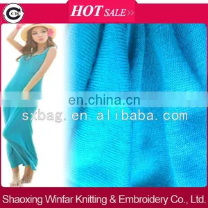 Shaoxing Keqiao Wholesale Textile Cheap Knitting Viscose Spandex Fabric thumbnail-1
