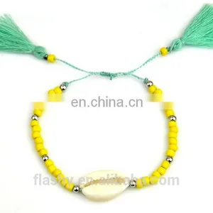 New Fashion Friendship Wrist Band Braided Macrame Cotton Bracelet thumbnail-3