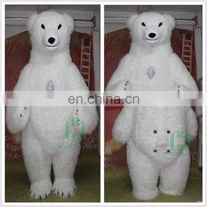 New Arrival!!HI CE Inflatable Panda Polar Mascot Costume for Adult Size,inflatable Bear Mascot Costume for Event thumbnail-1