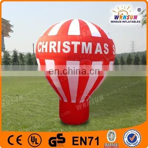 PVC Promotional Inflatable Floating Advertising Hot Balloon thumbnail-1