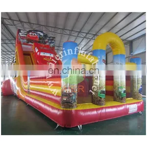 2017 Good Quality Commercial Inflatable Car Slide thumbnail-1