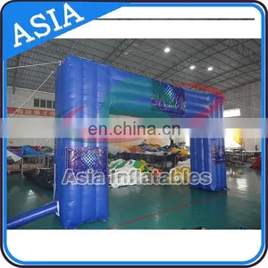 Double Layer Oxford Material Made Inflatable Truss Arch For Race , Racing Box Inflatable Arch , Stable Inflatable Archway thumbnail-1