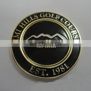 Custom Poker Chip Golf Ball Marker Magnetic Coin Golf Ball Marker thumbnail-2