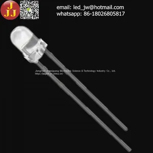 High Bright 3mm Round 760nm Near Infrared DIP LED thumbnail-1