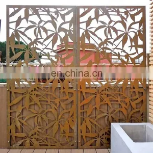 Corten Steel Fence Corten Steel Cladding thumbnail-5