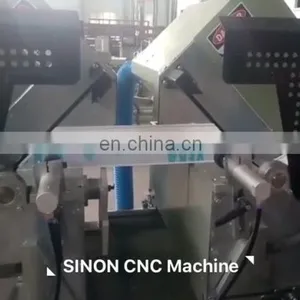 Spindle Motor PVC-U Window Double Mitre Cutting Saw Machine thumbnail-1