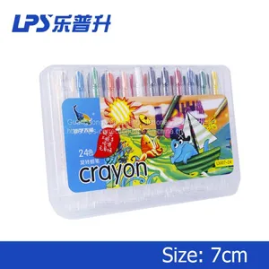 PP Box Twister Crayons Set Wholesale Wax Crayon Pen For Children Twist Up Non Toxic Crayons thumbnail-2