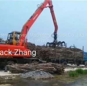 40 Ton Hydraulic Wheel Excavator With Grapple/Log Grab/wood Grapple/ thumbnail-2