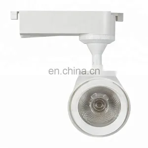 Modern Adjustable Magnetic Aluminium Housing Dimmable Rail Cob 20w Led Track Light thumbnail-5