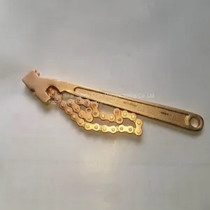 Anti Spark Hand Tools Chain Pipe Wrench 600mm Non Sparking Tools thumbnail-5