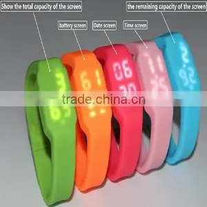 Silicone Led Watch With Usb Flash Drive 16gb Quality Choice thumbnail-3