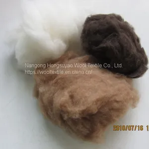 Pure Brown Color Soft Mink Fiber 100% Mink Fiber With Top Quality thumbnail-3