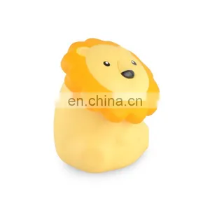 Rechargeable Children Lion Cartoon Night Lamp Bedroom Baby Feeding Lamp Touch LED Night Lamp For Kids thumbnail-4
