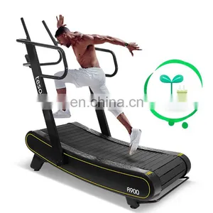 no Electricity Treadmill Woodway Curved Treadmill With a Low Carbon Footprint Commercial Gym Equipment thumbnail-1