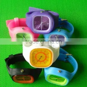 2016 Hottest Sale Unisex Students Digital Square Black and White LED Watch thumbnail-6