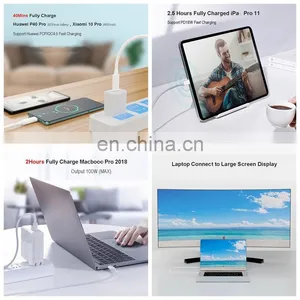 Mobile Phone Accessories 6A Fast Charging Cable USB C to USB Type C Cable PD 20W/65W Quick Charge 4.0 Data Cord Wire thumbnail-4
