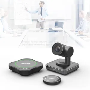Video/Audio Conference System Device Conference Camera, Omnidirectional Microphone With Speaker for Conference Room 40m2 thumbnail-1
