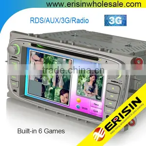 Erisin ES7608M 7" Touch Screen Car Audio Bluetooth 3G for Galaxy thumbnail-1
