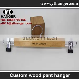 IMY-531 Natural Cheap Wooden Hotel Hangers for Clothes thumbnail-3