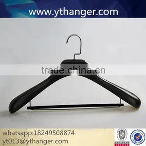 CY-662 Provide Best Sell Garment Wooden Clothes Hanger With Trousers Hanger thumbnail-1