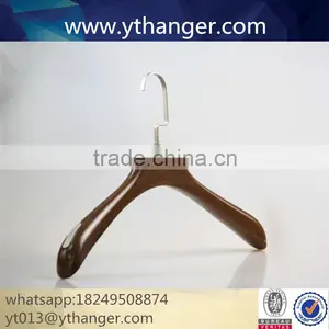 CY-653 Wholesale High-end Personlized Wooden Pant Hanger Wooden Clothes Hanger thumbnail-3