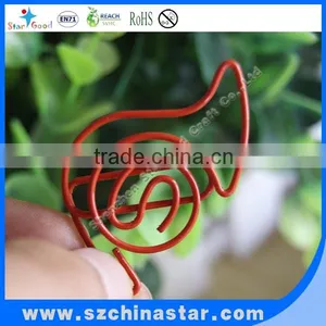 Lower MOQ Music Shaped Paper Clip Guitar Clip thumbnail-3