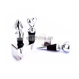 Best Selling Food Grade Wine Bottle Stopper Set thumbnail-3