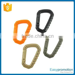 Mini Plastic China Promotion Carabiner Hook thumbnail-3