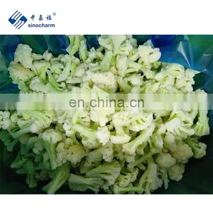 Manufacturer and Exporter of Vegetable IQF Frozen Cauliflower With Green Stem thumbnail-2