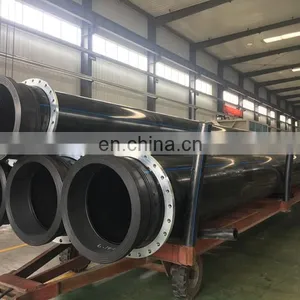 WYUAN Brand Dredge Pipe Rubber Hoses Hdpe Pipe od 160 pn 16 12m thumbnail-4