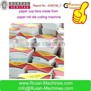 Automatic Paper Roll Fed Die Cutting Machine Paper Cup Roll Fed Die Cutting Machine thumbnail-4