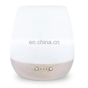 Wholesale Hotel Lobby Room Tabletop Electric Bamboo Ceramic Air Humidifier Nano Cool Mist Ultrasonic Essential Oil Diffusers thumbnail-1