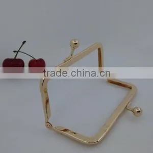 High Quality Bronze Rounded Shape Handbags Hardware Framework thumbnail-2