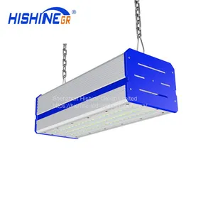 Hishine K1 50W Led Linear High Bay Light for Warehouse thumbnail-1