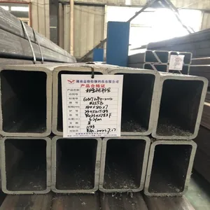 High Quality 100*50*10 Rectangular Steel Pipe Black Square Seamless Cold Drawn Tubes thumbnail-2