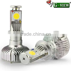 Waterproof 1800lm H4 H7 H8 H9 H10 H11 9005 9006 6000K CXA 1512 Chip Creechip Car Led Head Light thumbnail-1