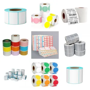 China Wholesale Custom Direct Heat Transfer Self Adhesive Shipping Label Sticker Paper thumbnail-2