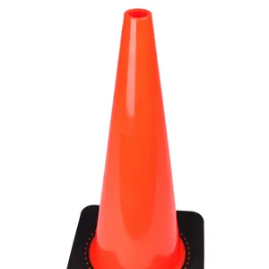 70cm/28′′ Red Color PVC Road Safety Reflective Traffic Cone thumbnail-4
