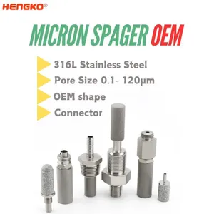 OEM Sintered Porous Metal Stainless Steel 316L Sparger thumbnail-1
