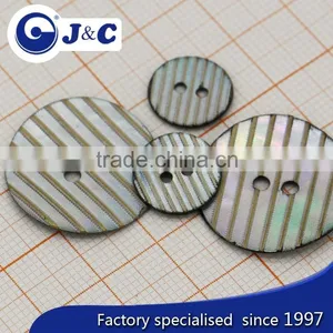 Manufacture Agoya Shell Button With Laser thumbnail-1