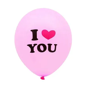 Will You Marry Me/Just Married/Mr and Mrs/I Love You/Helium Printed Heart Latex Globo Balloon Balloon for Wedding Decoration thumbnail-2