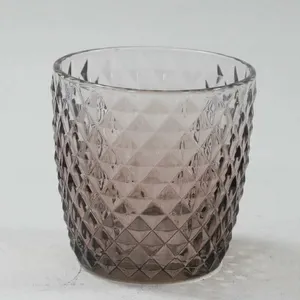 Candle Gift Glass Candle Holder Candle Stick Candle Jar Candle Pot Candle Vessel Glass Container Glass Jar Unique Candle Christmas Candle Holder thumbnail-4