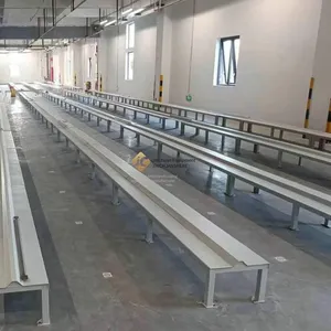 Jinchuan Non-standard Agv Steel Pallet Buffer Storage Rack, Intelligent Docking, Efficient Circulation, Flexible Buffering, Reducing Manual Handling thumbnail-3