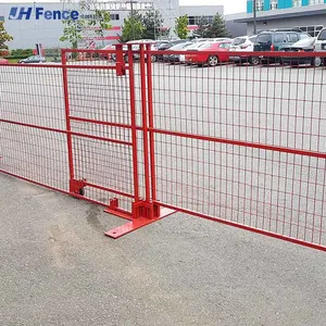 Screen Canada Temporary Home Metal Barrier Aluminium Set Post Composite Kit Safety Black Privacy Fence thumbnail-5