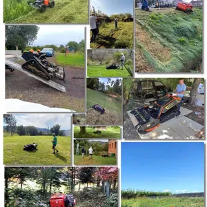 Time Saving Labor-Saving Commercial Use Versatile CE EPA Strong Industrial 4-Stroke Battery-Powered 1000mm Remote Flail Mulcher thumbnail-5