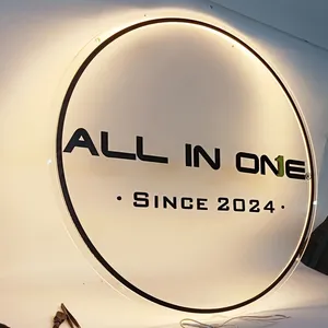 Fast Delivery Custom Cordless Neon Light Box Outdoor Advertising Sign Boards With Hanging Installation For Shop & Store Lighting thumbnail-4
