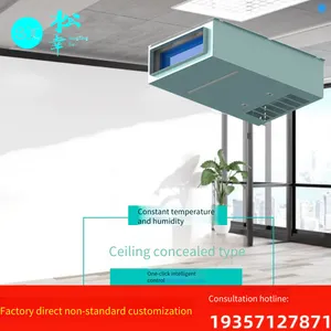 Ceiling Duct Type Constant Temperature and Humidity Machine, Central Control Air Conditioning Unit for Basement Wine Cellars, Cigar Rooms and Data Machine Rooms thumbnail-2